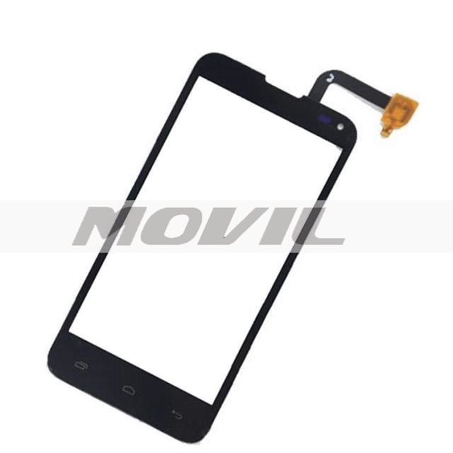 negro Front Glass Lens Para LENOVO S820 Tacil touch